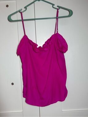 Amanda Uprichard Pink Tank Top Blouse Size Medium